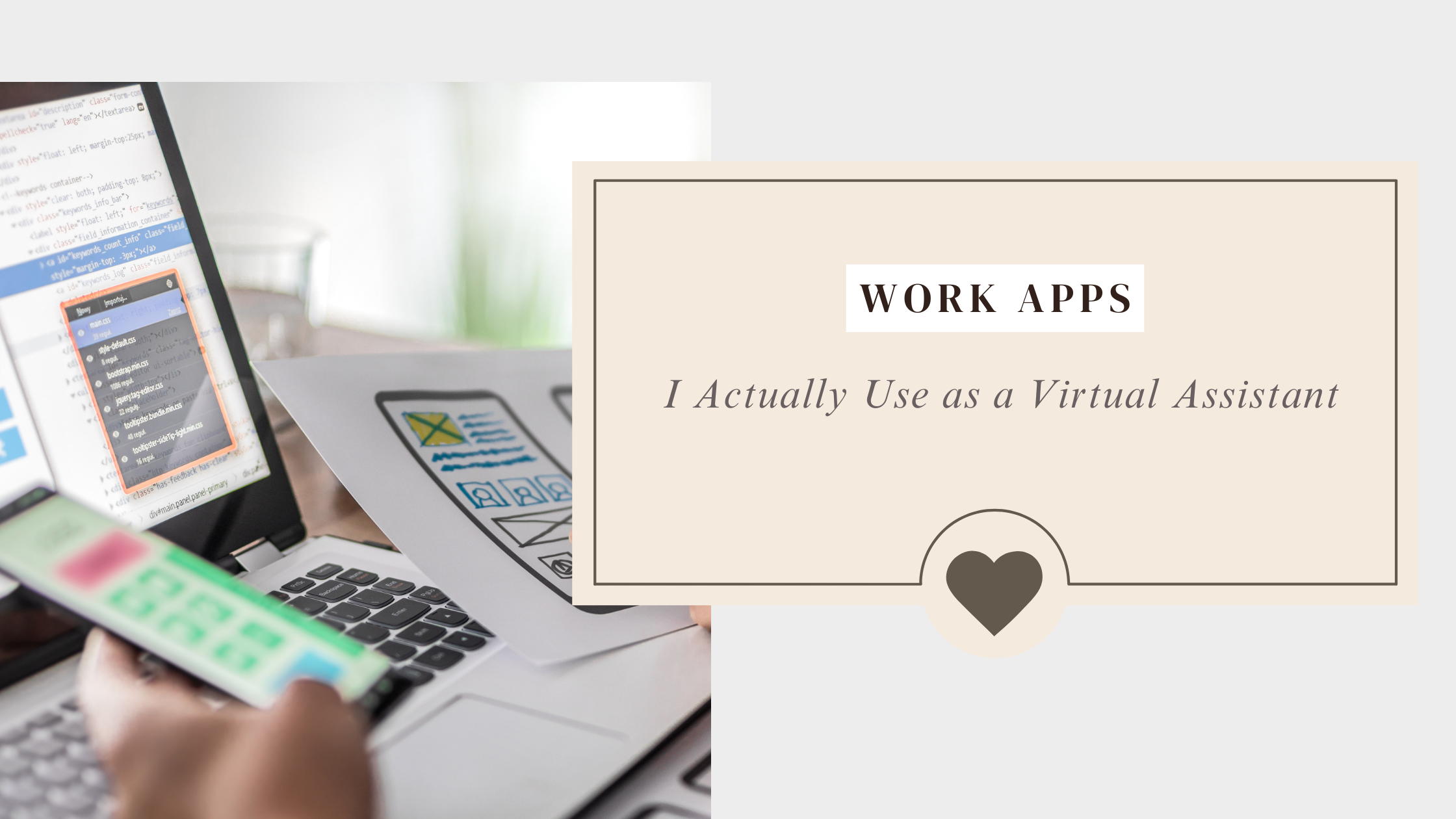 Work Apps I Actually Use as a Virtual Assistant