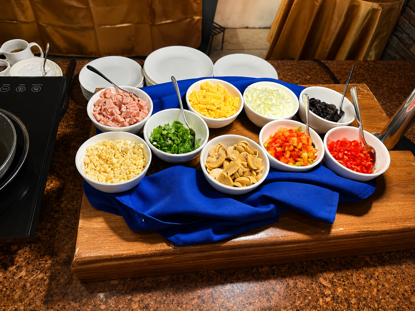 Egg station at The Royal Mandaya Hotel Davao breakfast buffet