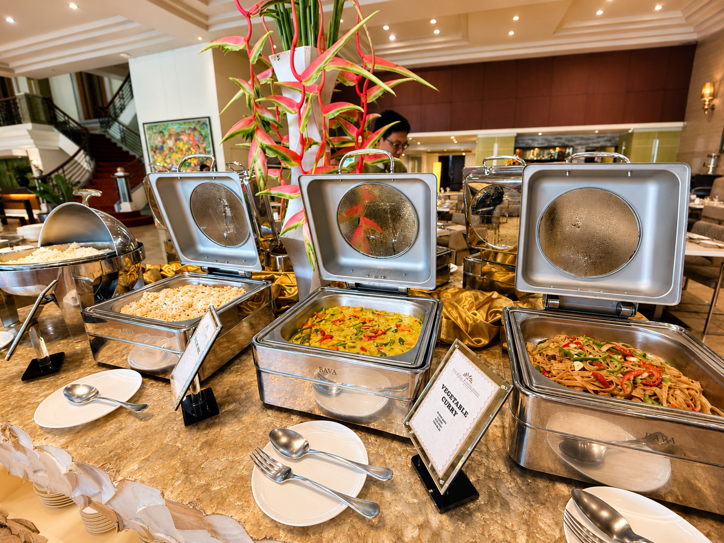 More main course options at The Royal Mandaya Hotel Davao breakfast buffet