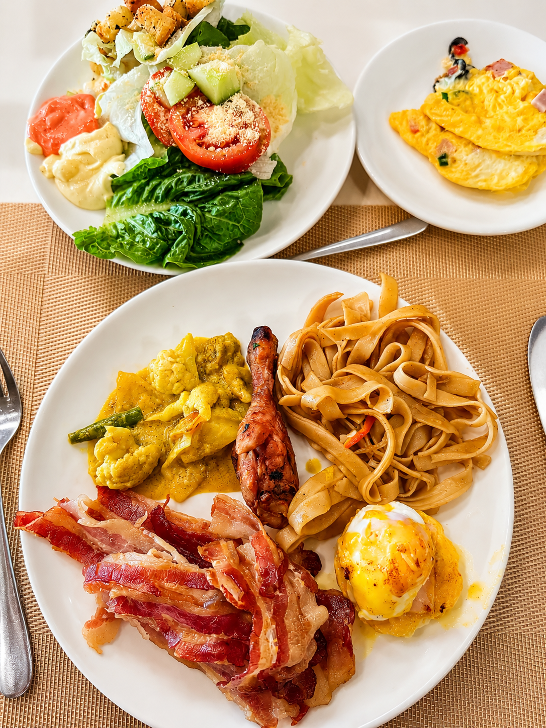 My breakfast plate at The Royal Mandaya Hotel Davao